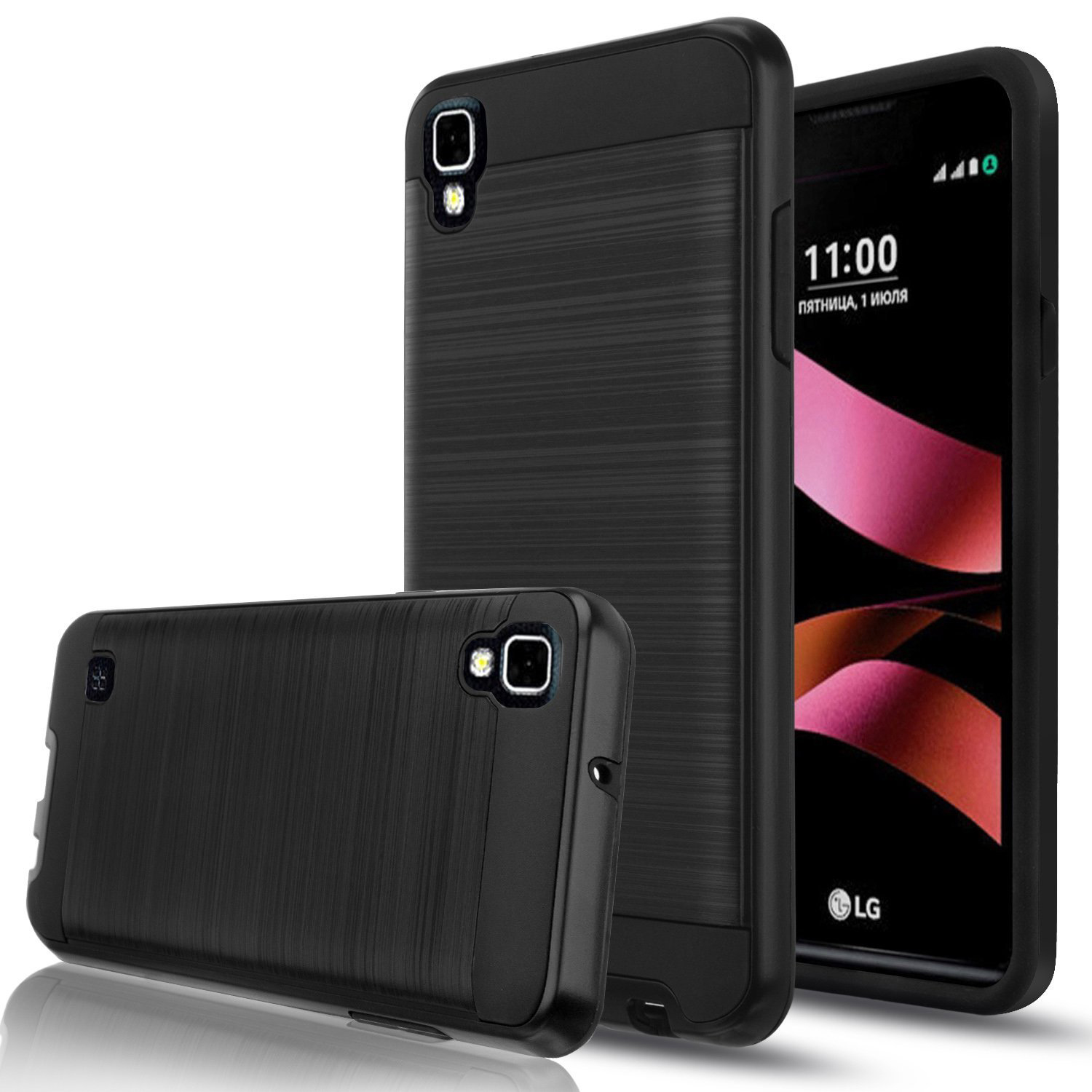 Wholesale LG Tribute HD X Style Volt 3 LS676 Armor Hybrid Case